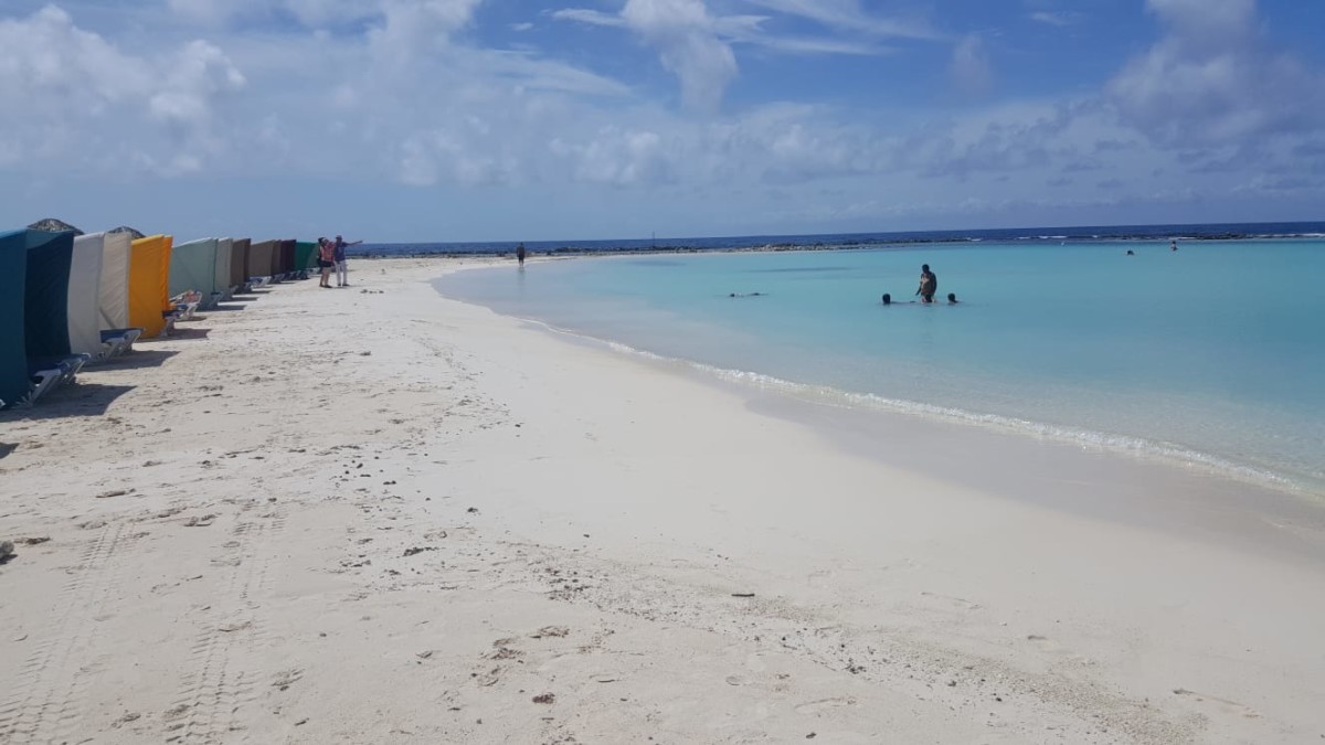Baby Beach nahe San Nicolas auf Aruba